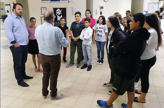 Comarca de Criciúma, no Sul, recebe a visita de jovens vereadores-mirins da cidade