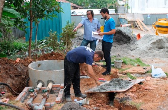Fórum Fazendário da comarca de Joinville recebe investimentos em sua rede de esgoto