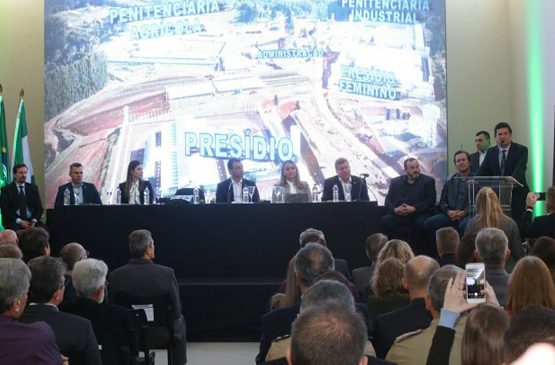 Magistrado apresenta Complexo Penitenciário de Chapecó para ministro Sérgio Moro